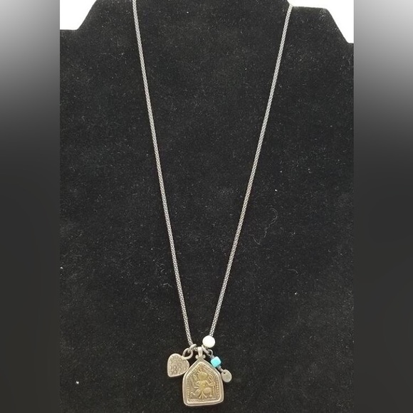 Silpada Sterling Silver Charms Necklace - Picture 3 of 4